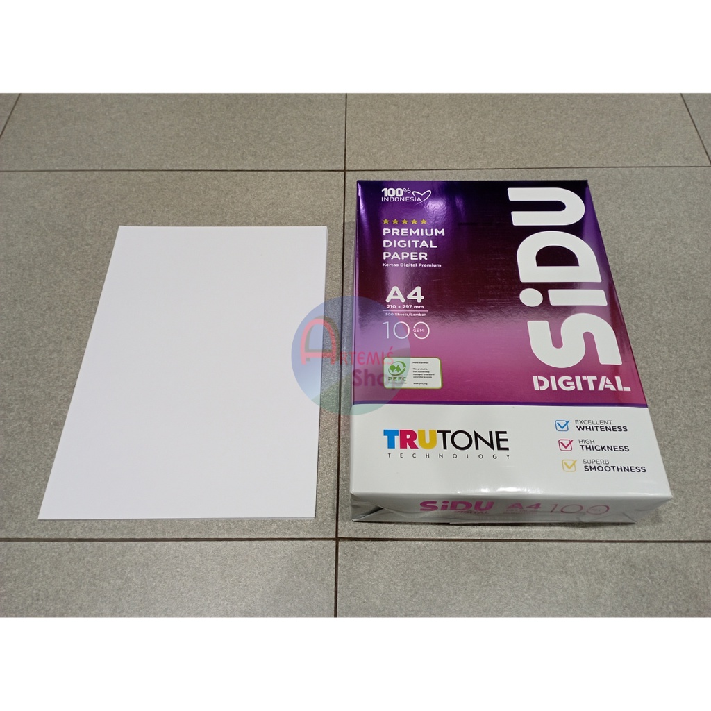 

Kertas HVS SIDU A4 100 gr / 100 gsm