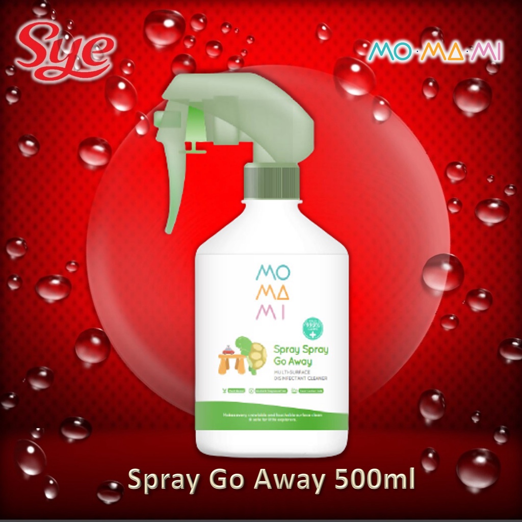 BPOM MOMAMI SPRAY GO AWAY 500ML / DISINFEKTAN SPRAY / SYE
