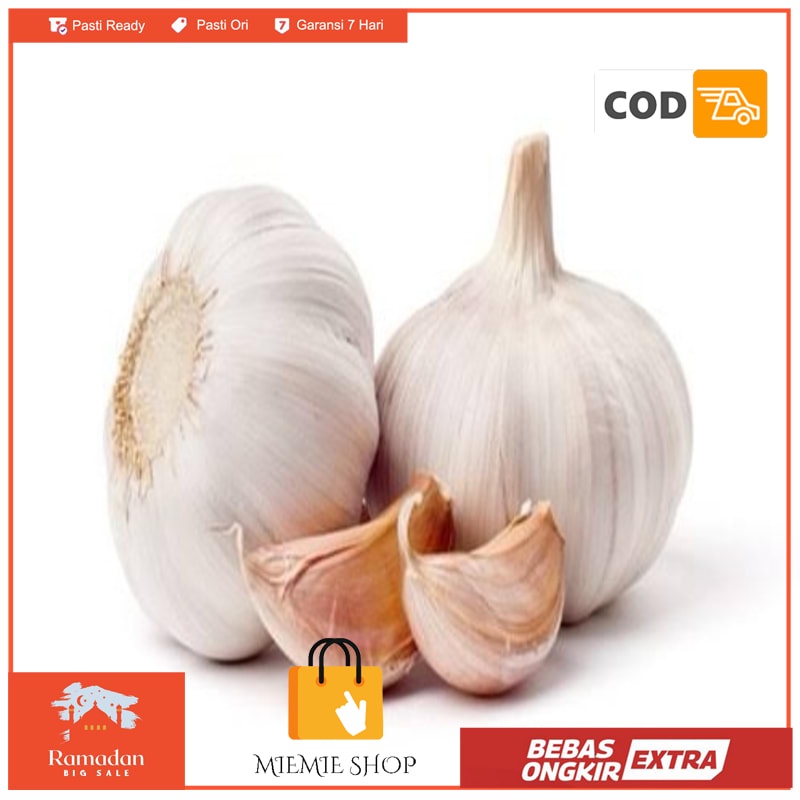 

SayurHD Bawang putih 250gr tdk dikupas