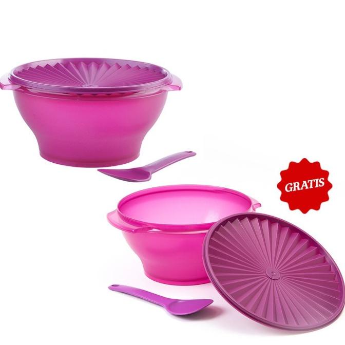 Large Rice Bowl (1) Satuan Tupperware Wadah Nasi