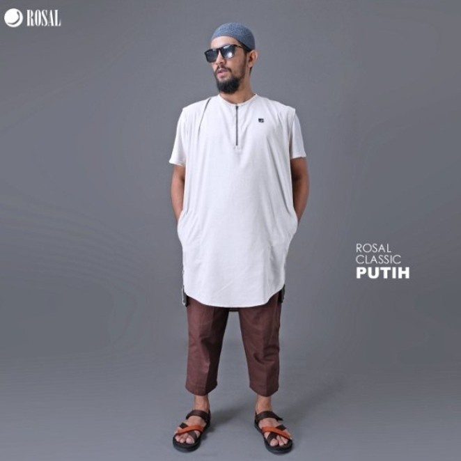 Rompi Sholat Rompi Sholat Pria - Putih, M(U6T8) rompi sholat pria jumbo rompi sholat pria ORIGINAL r