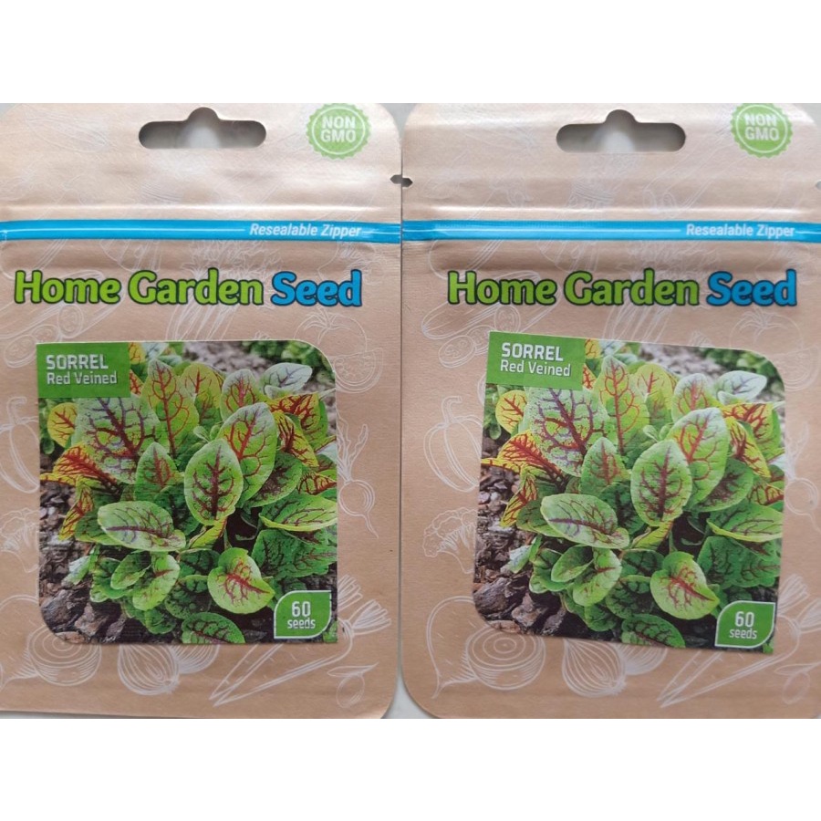 Benih Bibit Sorrel - Red Veined - Seed Import