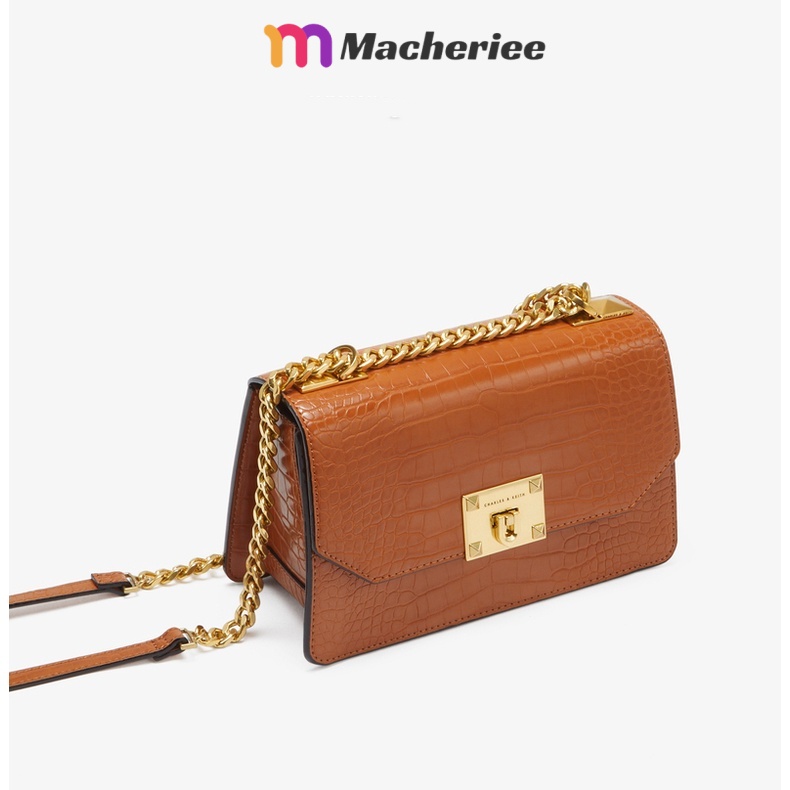 TAS SELEMPANG WANITA RANTAI WOVEN BOXY BAG CK02206016