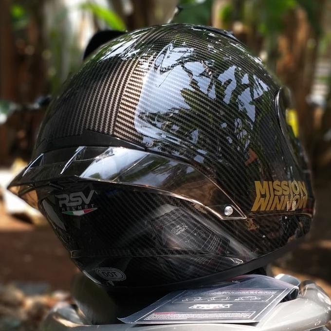 Rsv Ffzero Motif Carbon Visor Flat Irridium Silver Spoiler Gpr Smoke