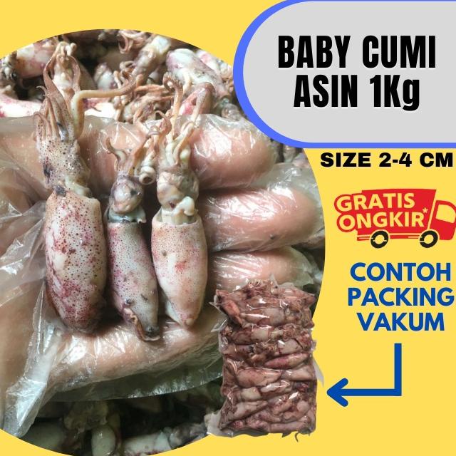 

☇ Baby Cumi Asin Baby Fresh 1KG ❋