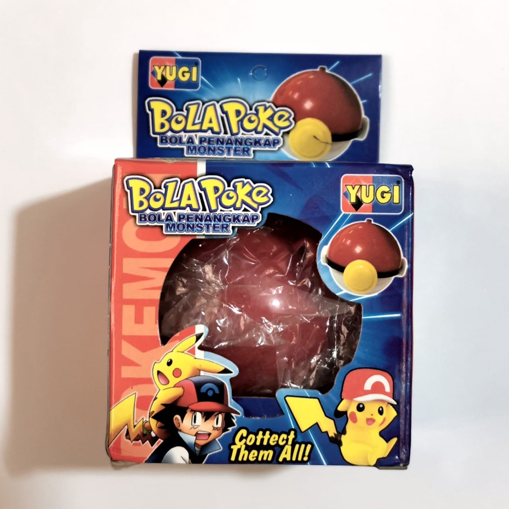 Pokemon pokeball action figure figur bola pikachu mainan