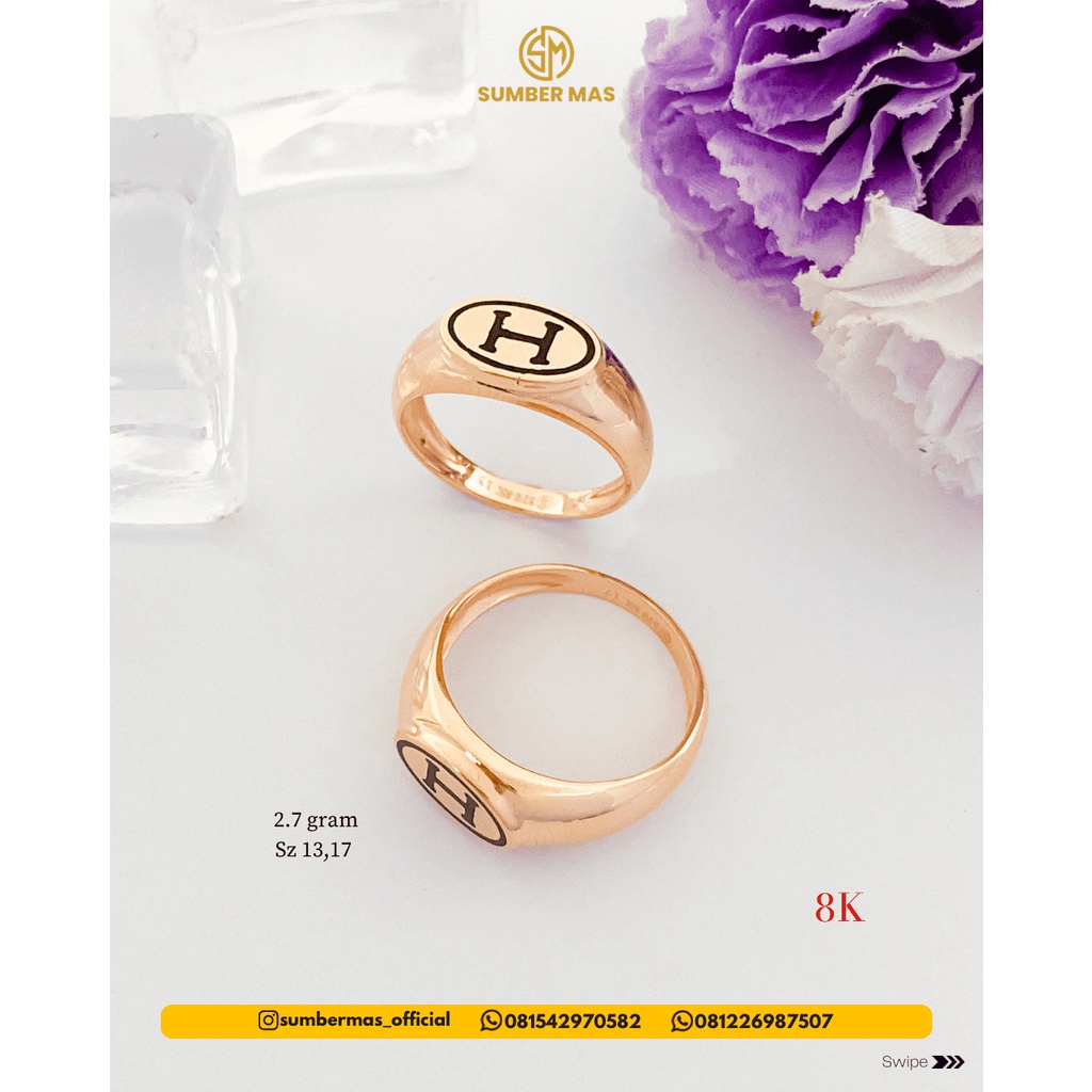 BLACK GOLD SERIES RINGS 8K - SUMBER MAS