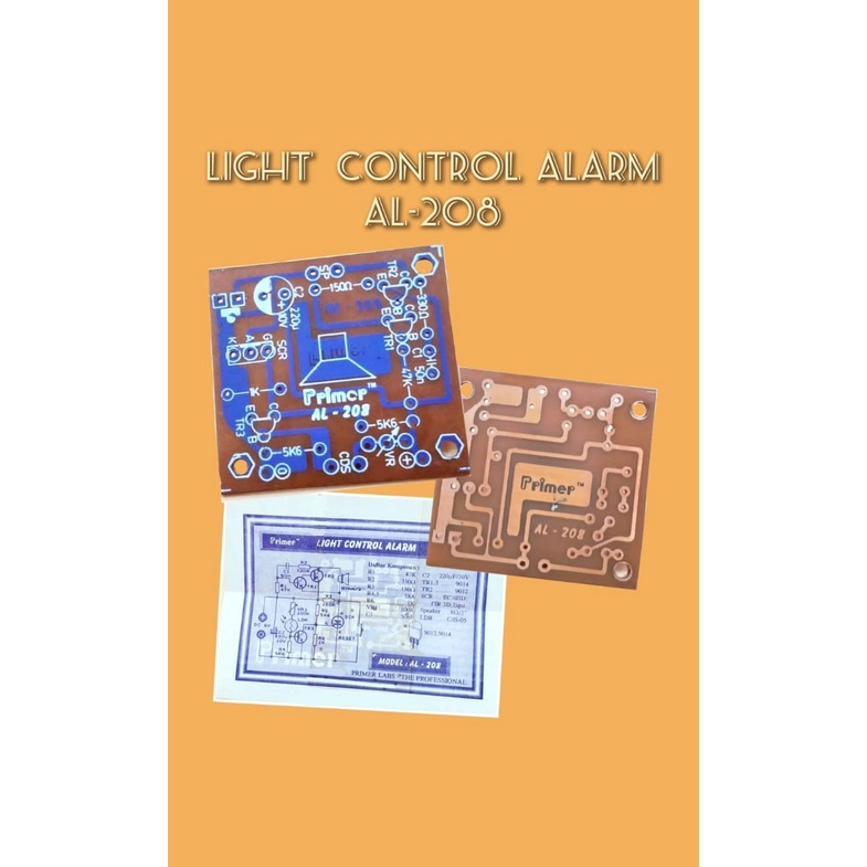 PCB Light Control Alarm (AL 208)