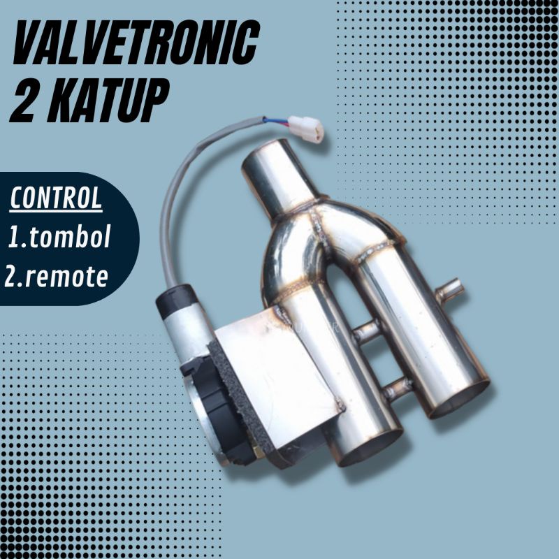 valvetronic exhaust 2 suara katup full rapat