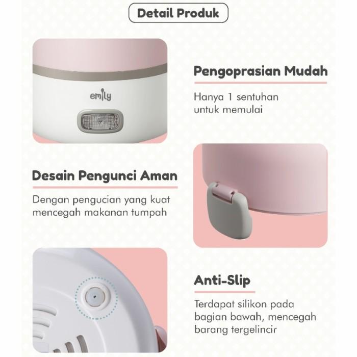 Emily Elb-53002 Electric Lunch Box