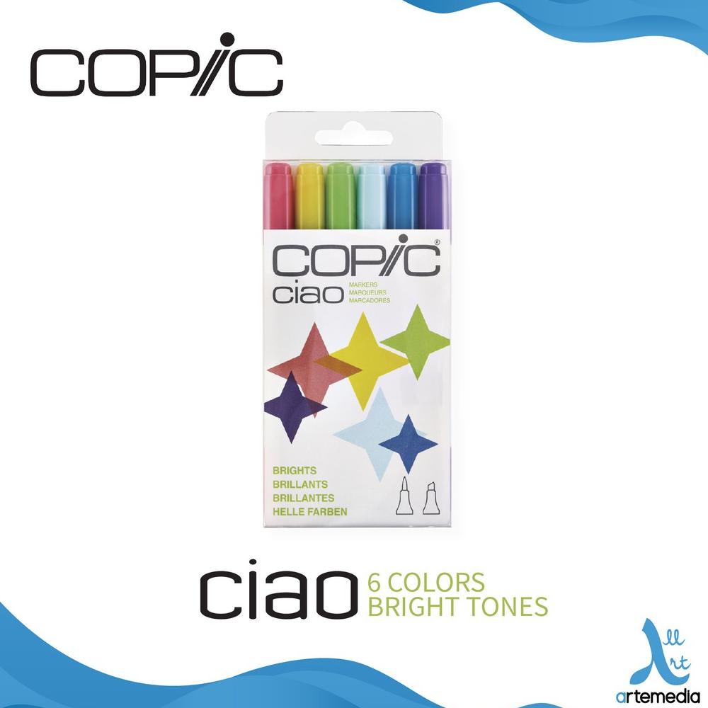 

Marker Copic Ciao 6 Bright Color Set