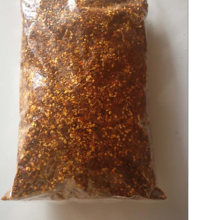 

◊ Chilli flake / cabe kasar kering 1KG Murni Halal Import berkualitas ♦