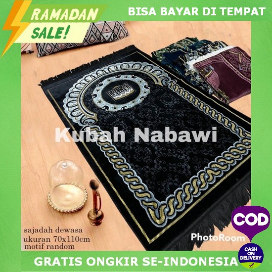 Sajadah Tebal Travel Turki Premium Traveling Kecil Aesthetic Sajdah Perempuan Hantaran Pernikahan Ha