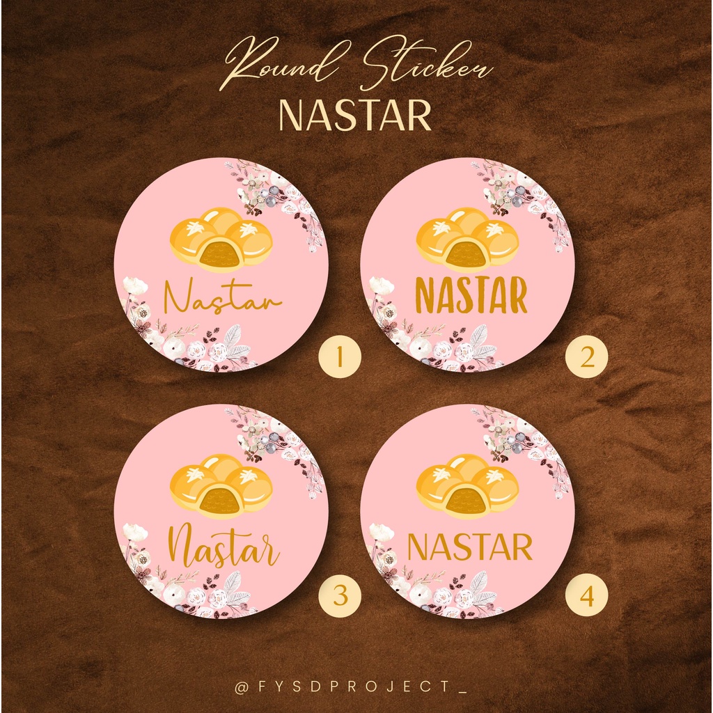 

STIKER NASTAR/STIKER KUE LEBARAN/STIKER EID COOKIES