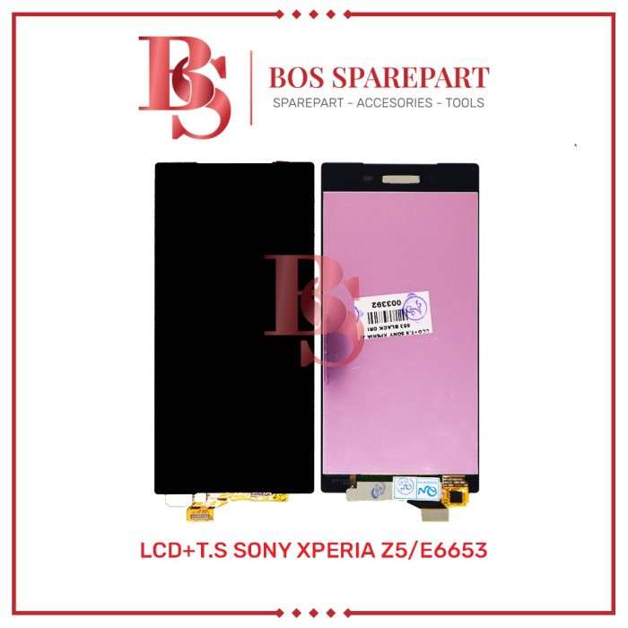 LCD TOUCHSCREEN SONY XPERIA Z5 / E6653 WHITE ORI