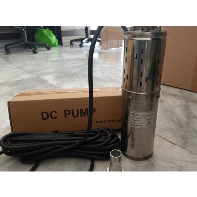 Submersible Water Pump Dc 24Volt Pompa Satelit Pompa Air Celup Sumur