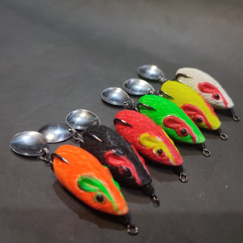 SOFT FROG CURUT 3D TENGGELAM SK LURE