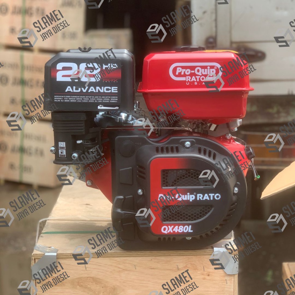 Engine Pro-Quip USA QX480L - 28HP Putaran Lambat