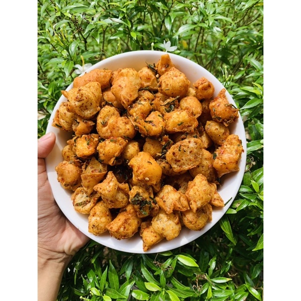 

siomay kering pedas daun jeruk