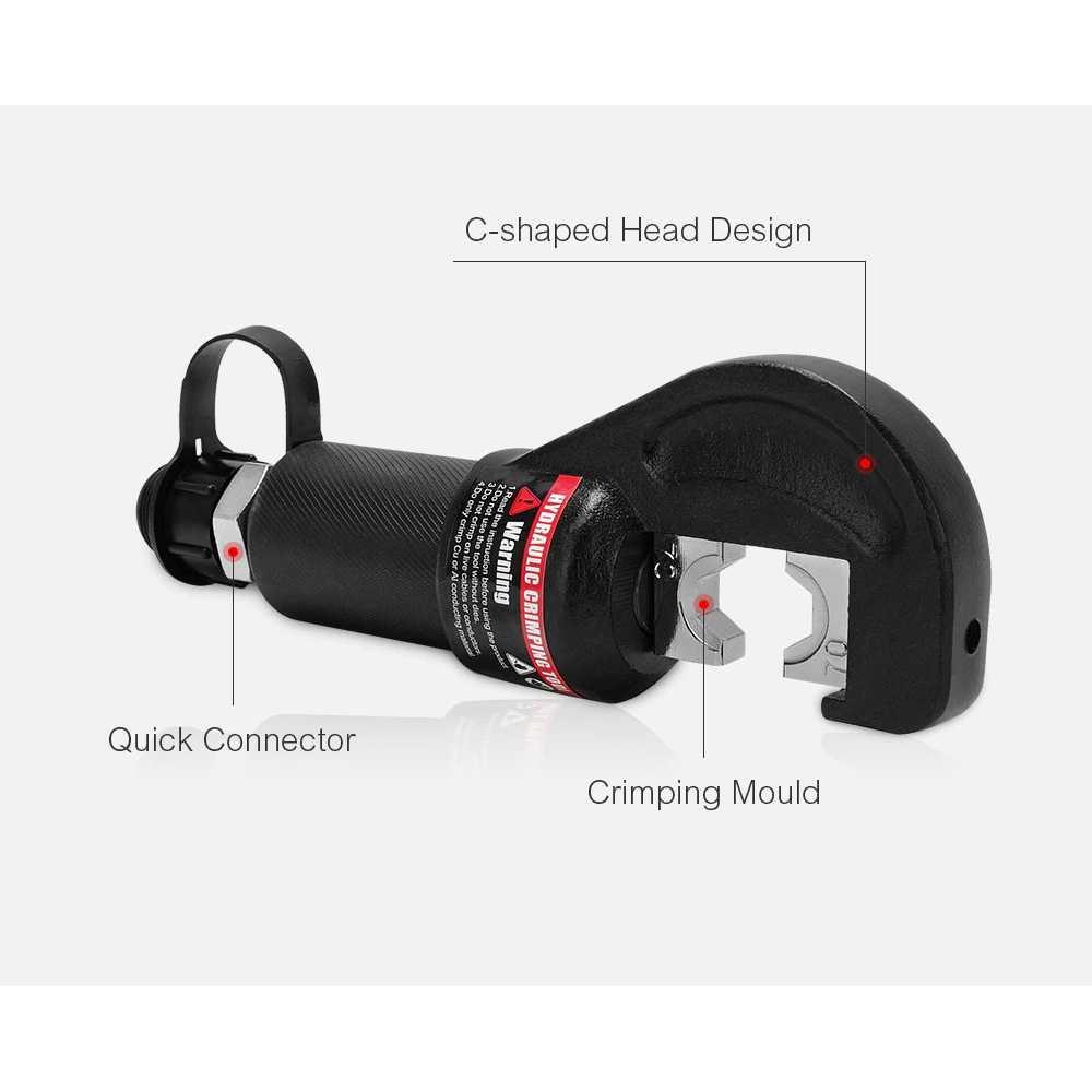 APRIL Tang Crimper Hydraulic Cable Plier Compression Tool - FYQ-70 - Black