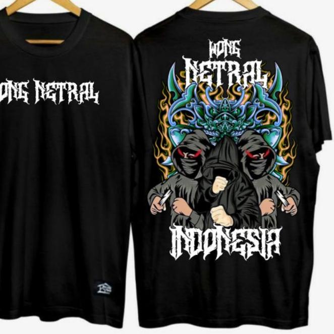 ✫ kaos wong netral Indonesia ▼