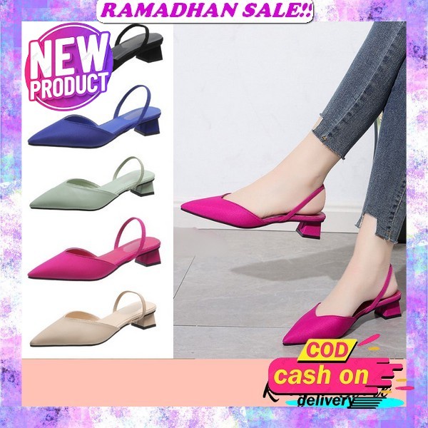 Sandal Heels Wanita Import / Zara Heels Ribbon Blink Sandal Haihils High Heels Wanita Terbaru 2022 K