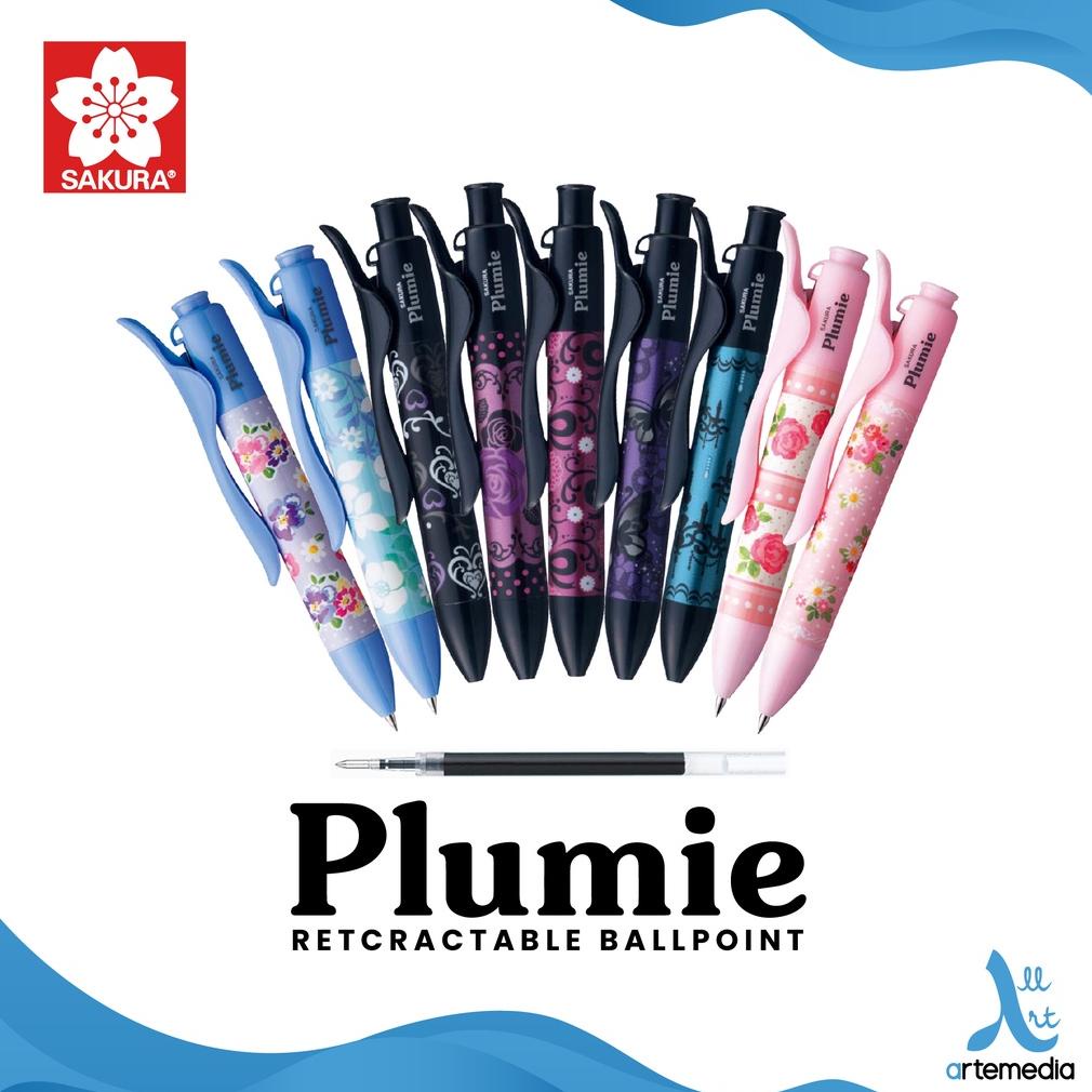 

Pulpen Sakura Plumie Retractable Ballpoint Bolpen