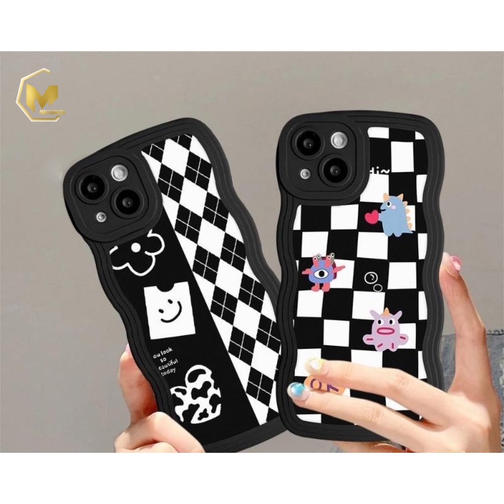 SS804 SOFTCASE TPU DIAMOND GRID FOR OPPO A71 A74 A95 A83 F1 F1S A59 F5 F7 RENO 4 4F F17 5 5F F19 F11 PRO 6 7 8 7Z A96 8T MA4128