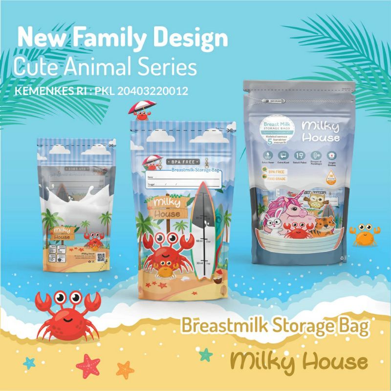 Kantong Asi 120 ml 30 Pcs / Kantung Asi / BreastMilk