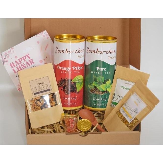 

Paket Hampers Natal Lebaran Imlek Ulang Tahun Tea Gift Set Keranjangdilan