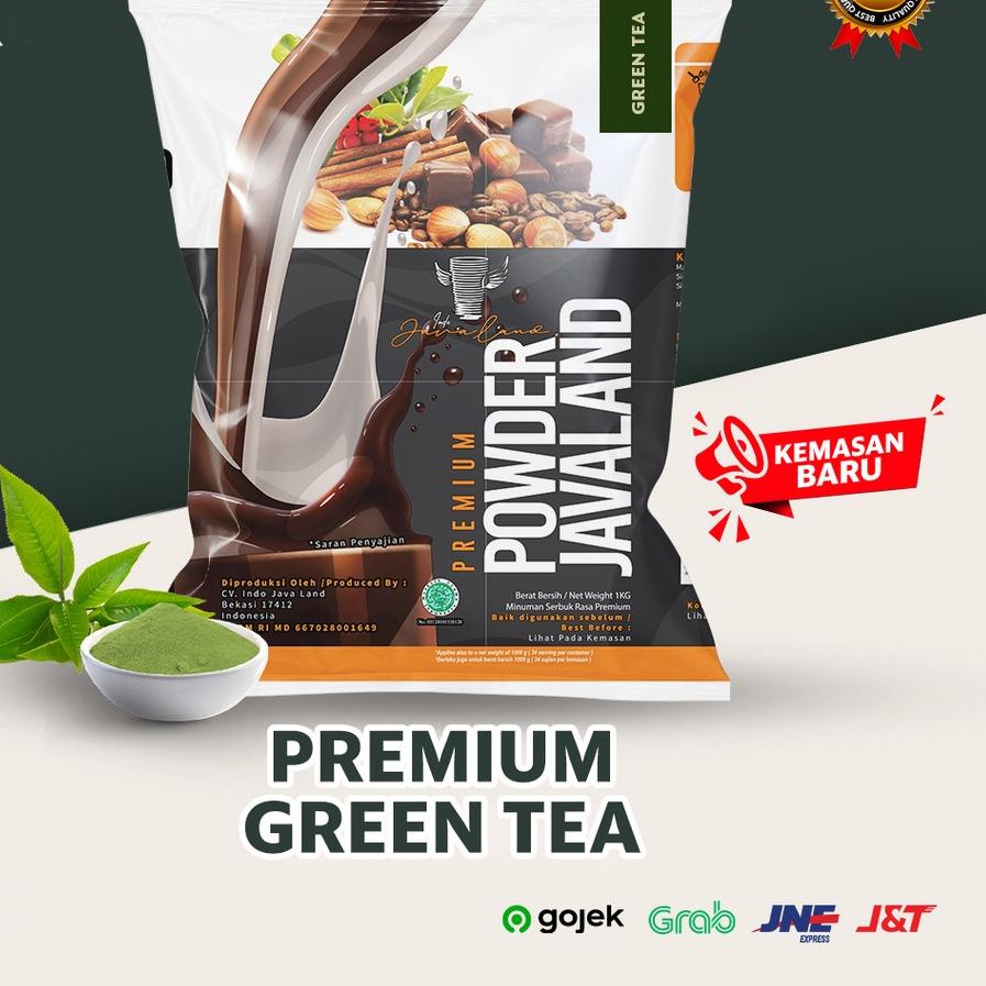 

✨ Bubuk Minuman Premium Green Tea Javaland Grande 1kg serbuuu !