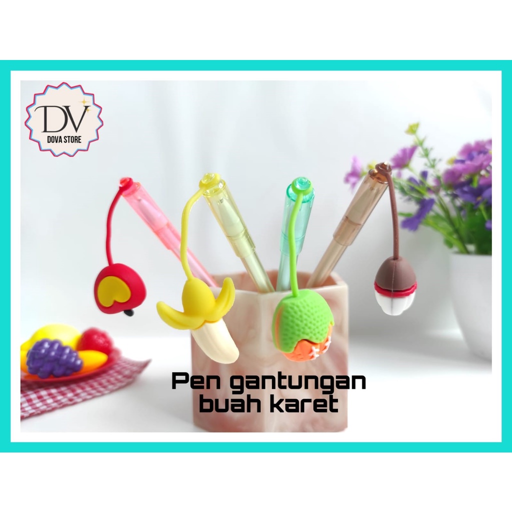 

PULPEN BUAH KARET FRUIT PISANG PULPEN KARAKTER LUCU RANDOM