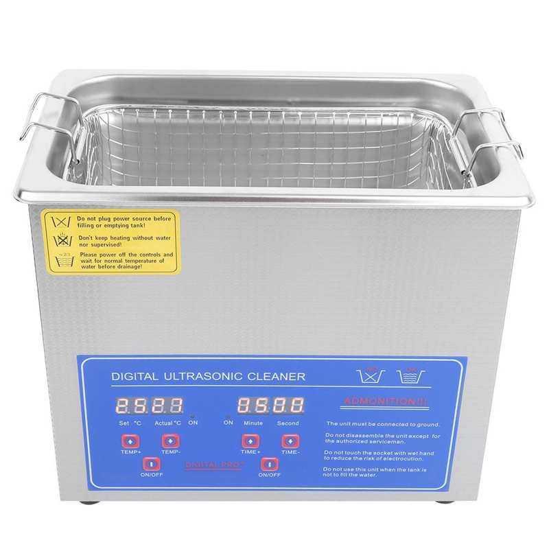 Mesin Pembersih Perhiasan Ultrasonic Cleaner 120W - MH-020S - Silver