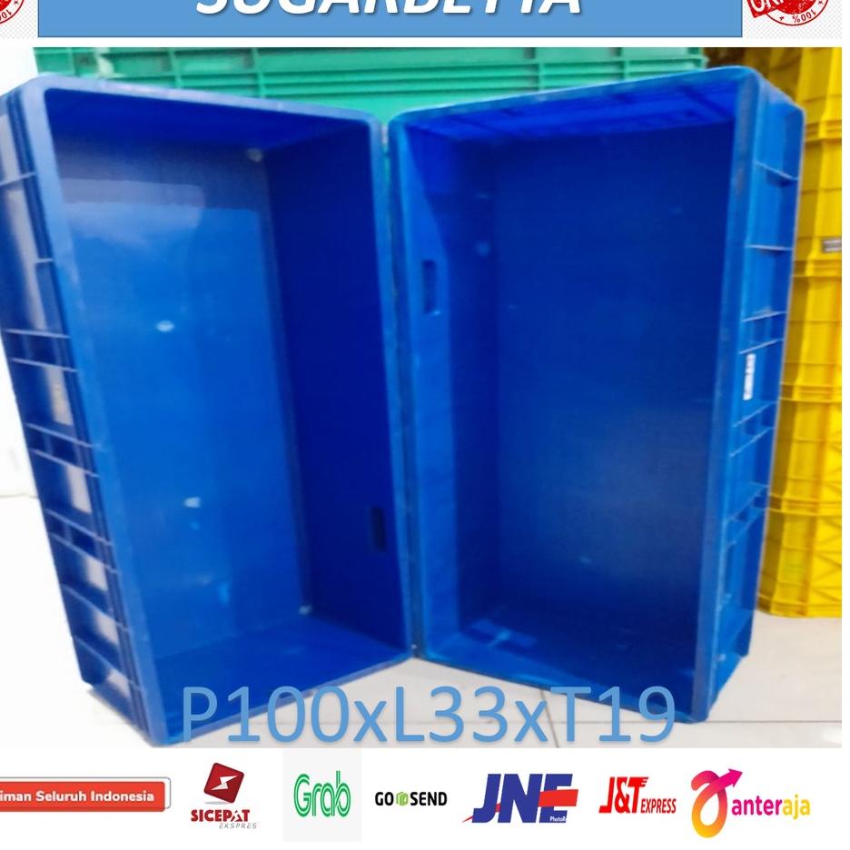 ✨12.12✨ COD bak plastik 1 meter box rabbit 6688 plastik bekas contener 100x33x20cm ??