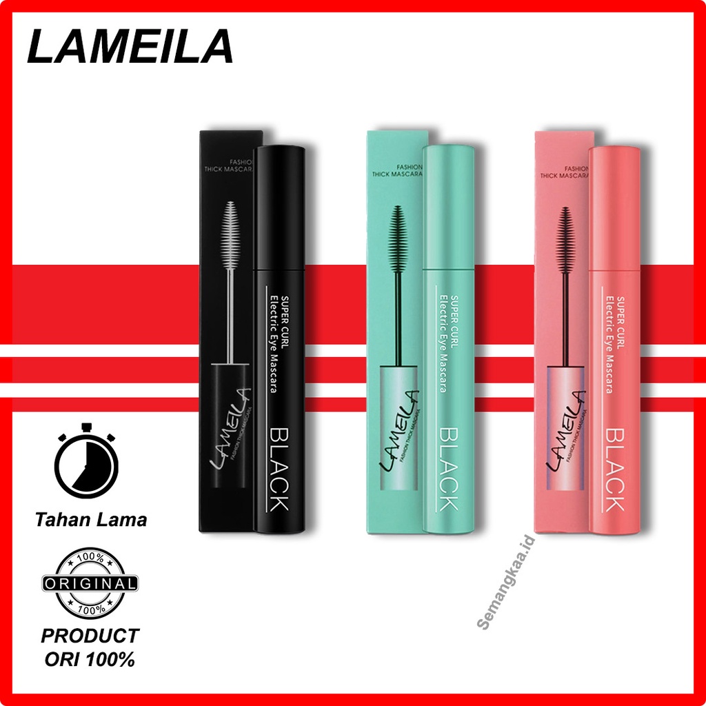 LAMEILA MASKARA 3D LONG LASH EYELASH MASCARA TAHAN LAMA LA017 LA018 LA019