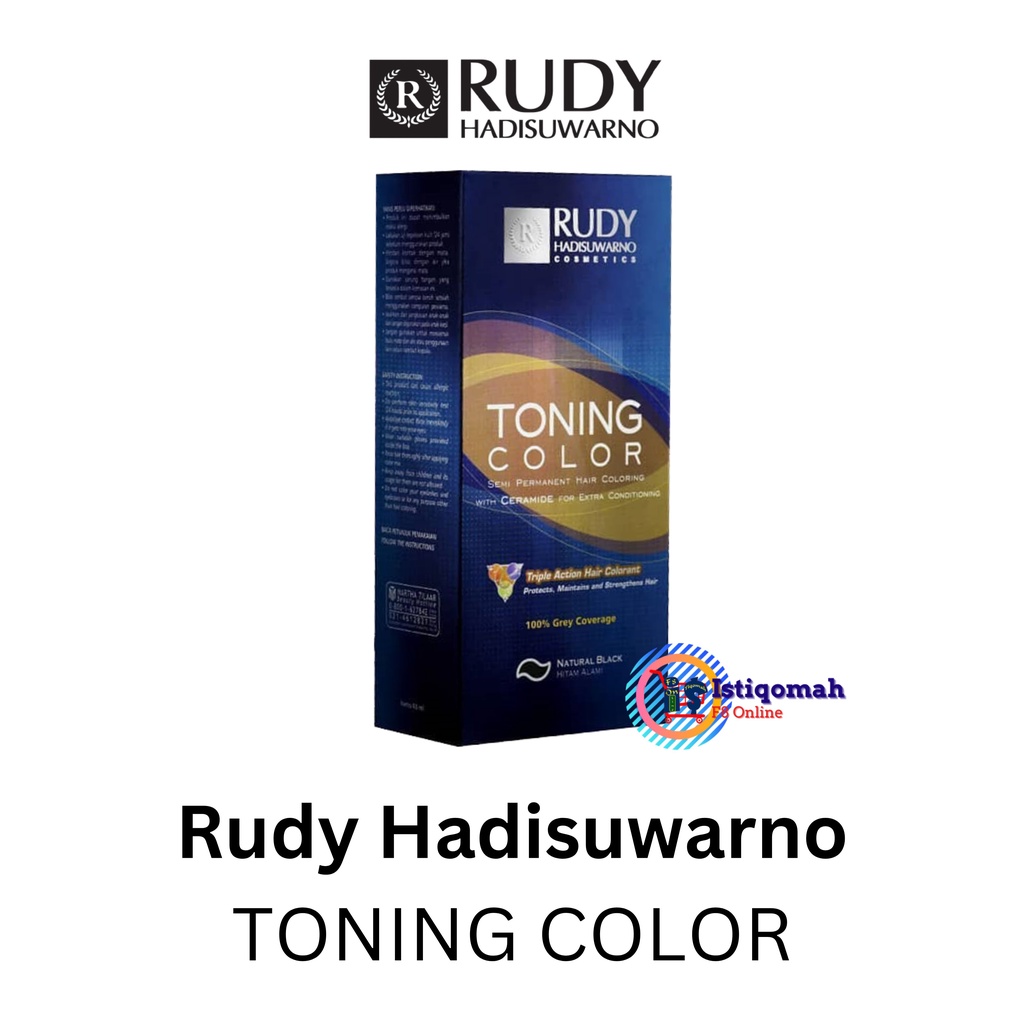 Rudy Hadisuwarno Toning Rambut Color