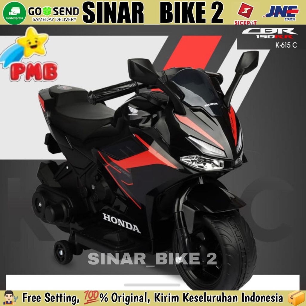 Motor Motoran Aki HONDA CBR 150RR PMB K 615 C Mainan Anak