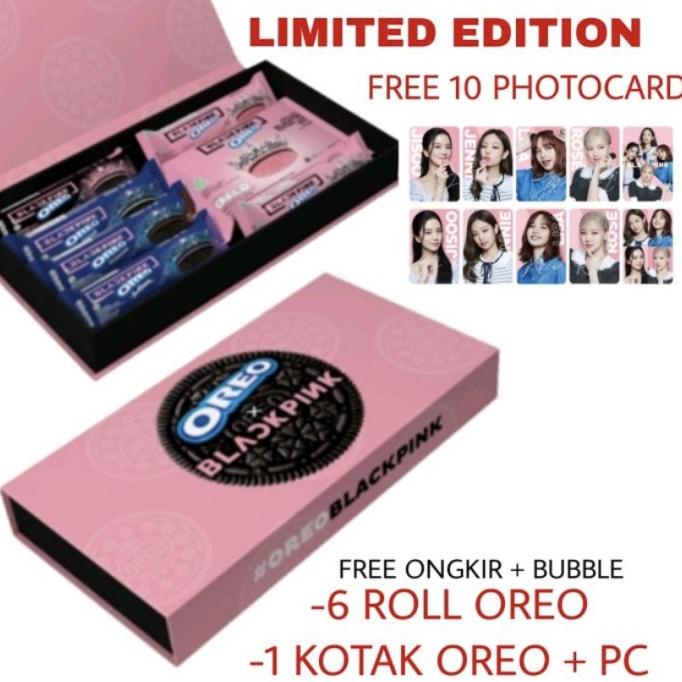 

Oreo x Blackpink Exclusive Box 2nd Limited Edition Photocard Lengkap