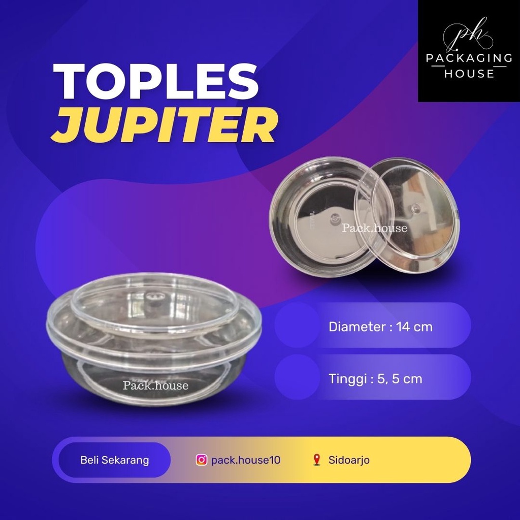Toples Jupiter | Toples Kue Kering Bulat |