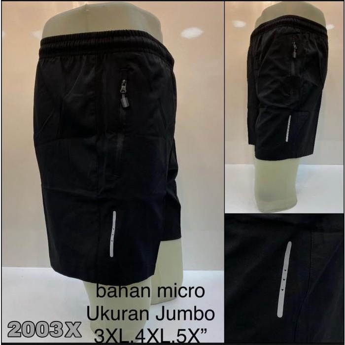 Celana Pendek Running Olahraga Pria Big Size Jumbo Original Import