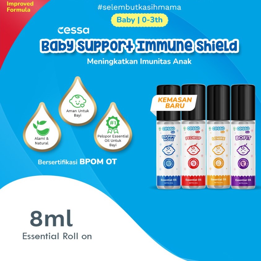 Cessa Baby Happy Nose / Fedrop / Lenire / Bofit | Essential Oil 8ml