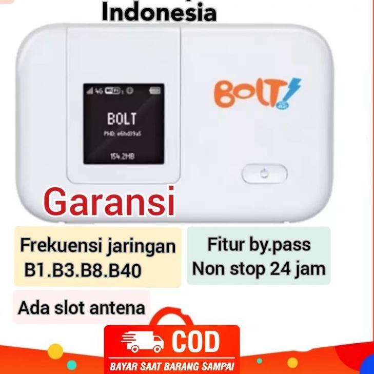 ☂ MODEM MIFI BOLT E5372 UNLOCK 4G ALL OPERATOR MURAH ✻