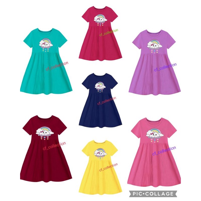 Dres anak perempuan 1-11 tahun