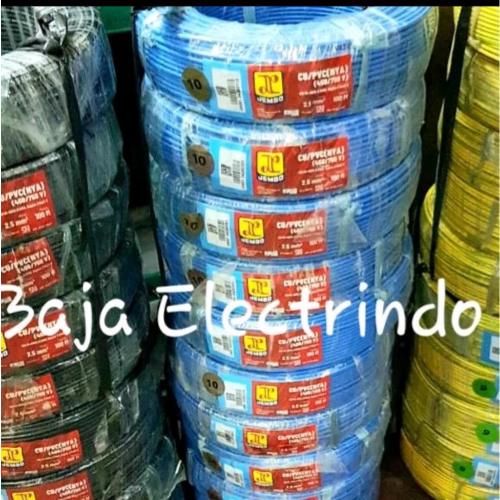 KABEL SERABUT NYAF 2,5MM JEMBO @100MTR NYAF 1 X 2,5 1 X 2.5 MM NYAF 2.5MM 1x2.5MM JEMBO