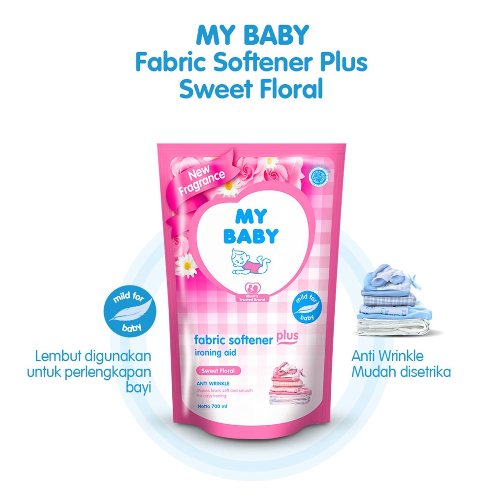 MY BABY FABRIC SOFTENER PLUS 700ML