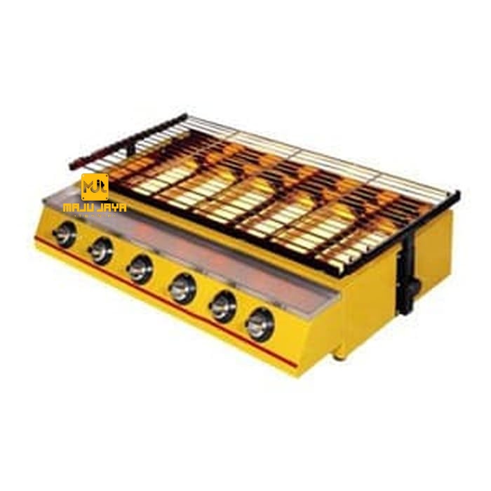 Roaster 6 Tungku Pemanggang Sosis 6 Tungku Kompor Panggang Maestro