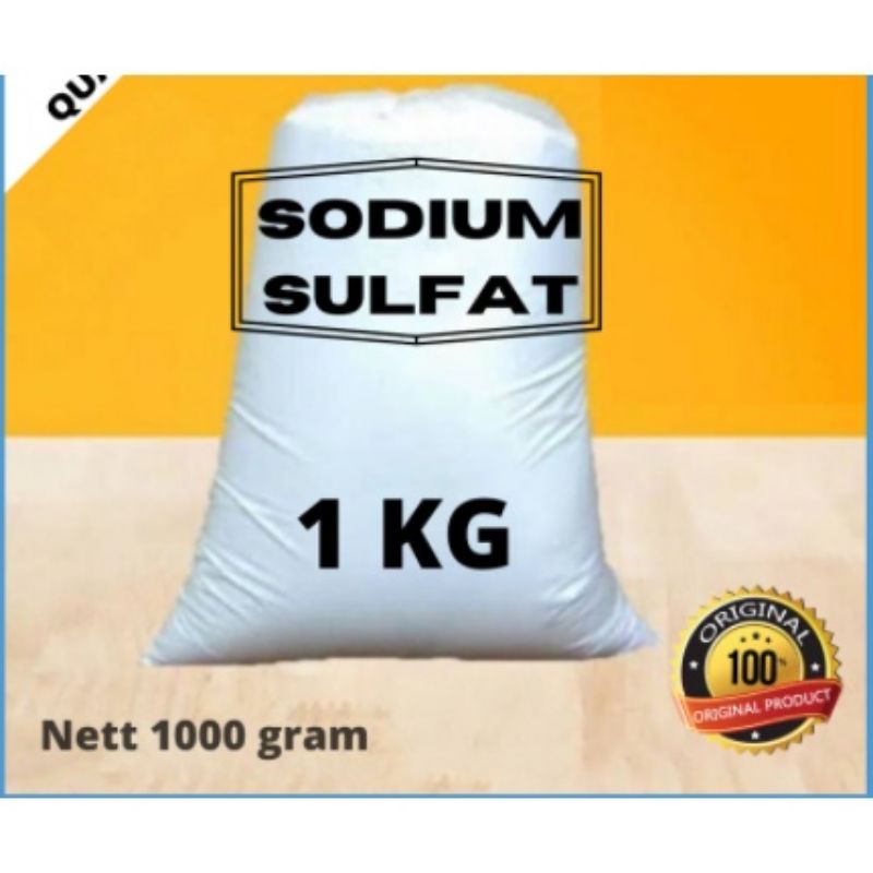 Sodium Sulfat / Natrium Sulfat (1kg) / Natrium Sulfate