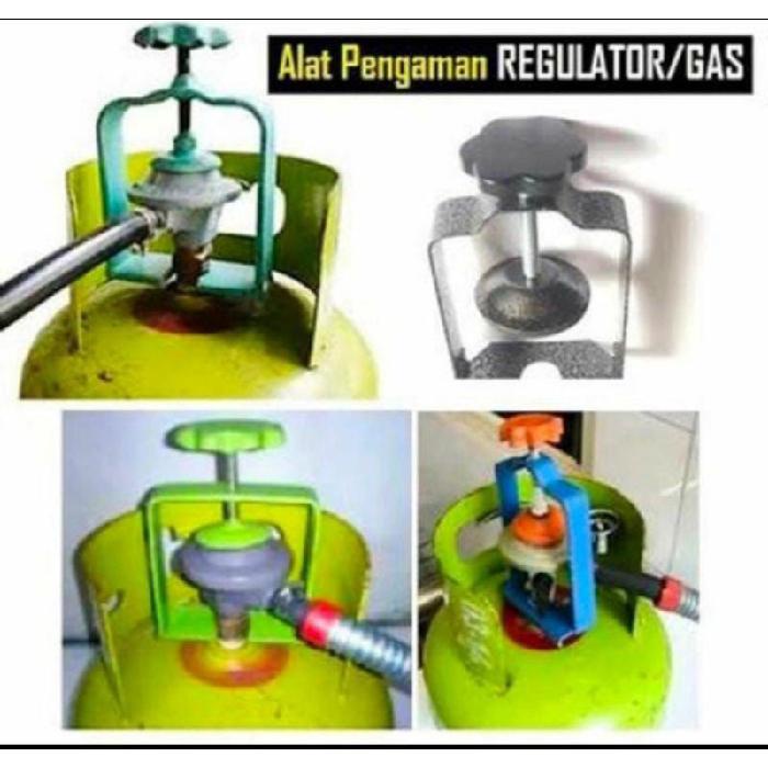 PENGAMAN REGULATOR TABUNG GAS LPG 3KG DAN 12KG INDORAYA