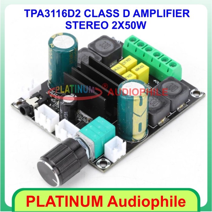 Tpa3116 Amplifier Class D 2X50W - Tpa3116D2 Class D Amplifier