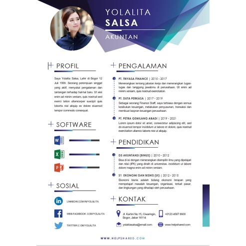 60 TEMPLATE CV